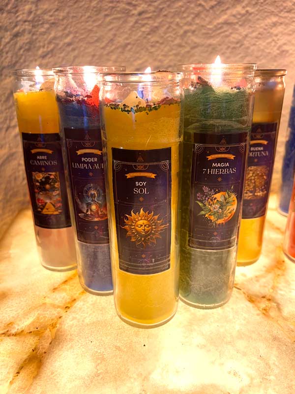 Pentagrama de Veladora Esotérica