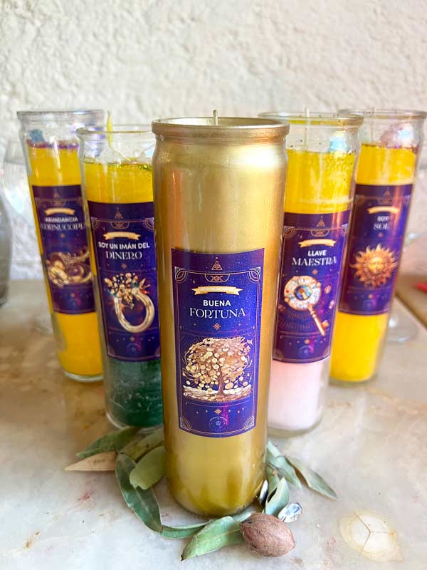 Pentagrama de Veladora Esotérica