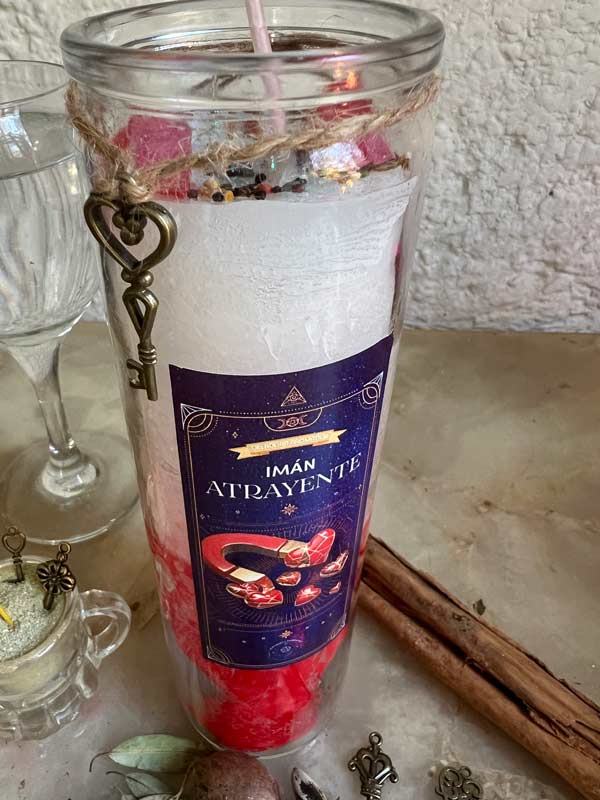 Veladora Esotérica Imán Atrayente