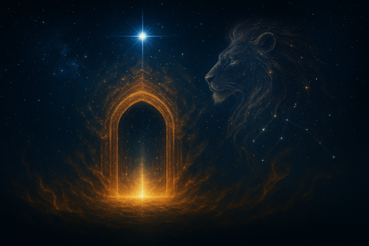 El Portal del León: Un Umbral Cósmico hacia la Expansión Interior