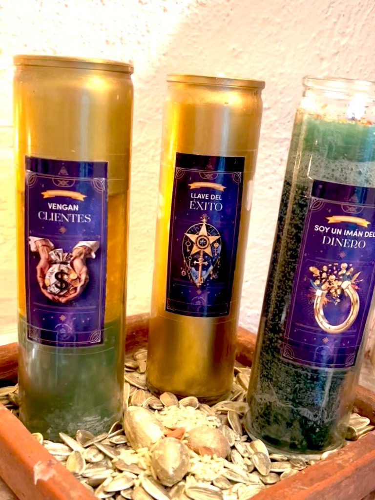 Triada de Veladoras esotéricas