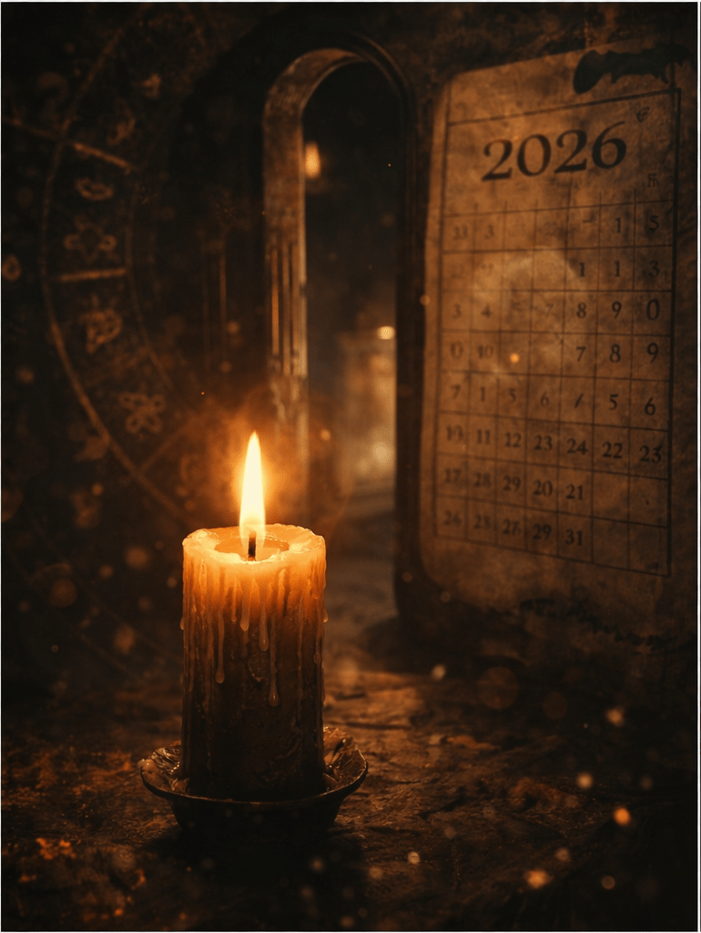 vela con calendario 2026