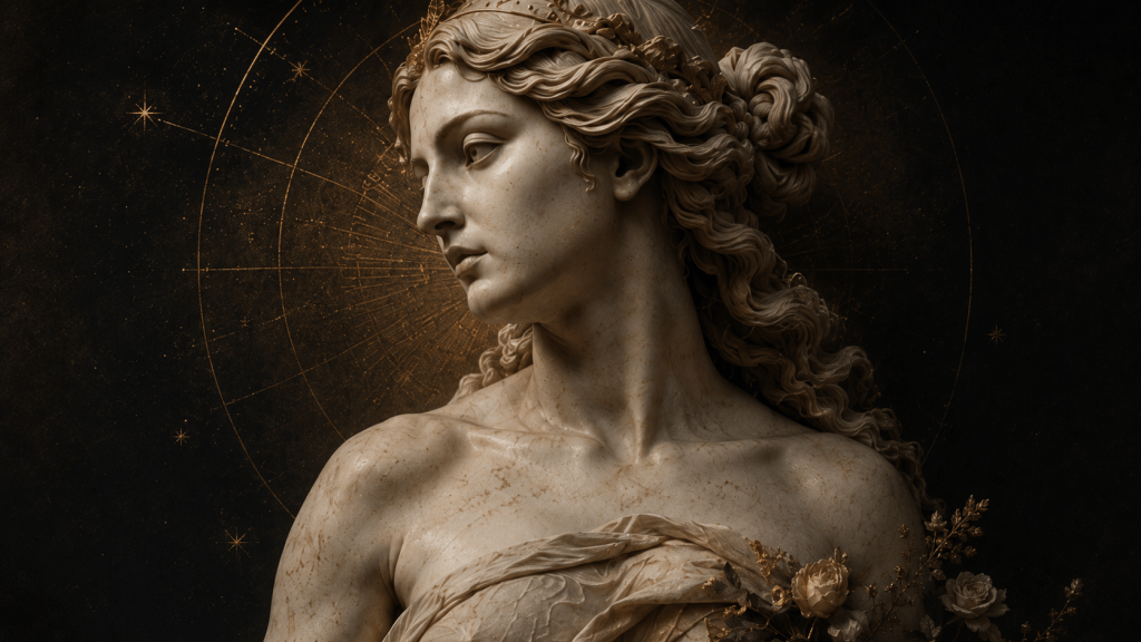 Diosa Venus AI generated