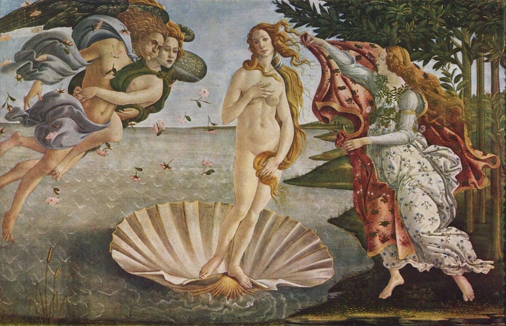 El Nacimiento de Venus de Sandro Botticelli